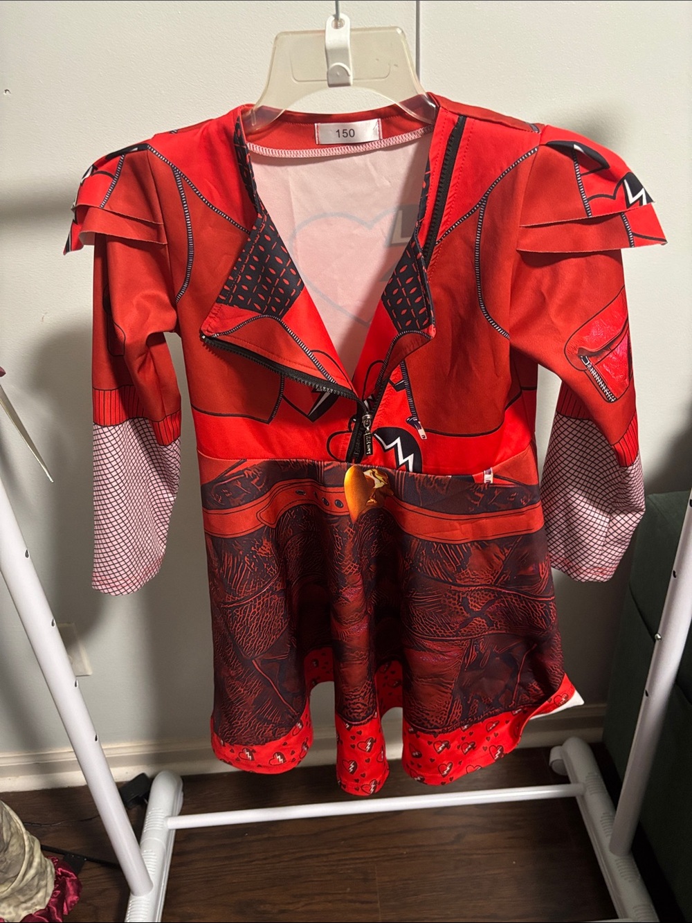 Red Descendants Costume Dress